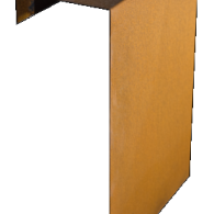 Corten Overzetstuk 500x450x120mm