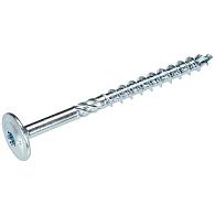 WOODIES Schotelkopschroef Verzinkt Torx 6.0x60 100 st.