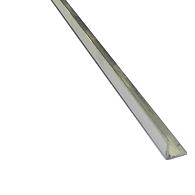 Aanslaglat aluminium 20x20 mm 200 cm t.b.v. poort