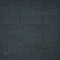 Dakshingles recht zwart - pak 3 m²