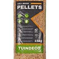 Houtpellets 6 mm A1 EN plus zak van 15 kg