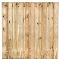 Tuinscherm grenen groen geïmpregneerd, 21-planks (19 + 2) Enschede 180 x 180 cm