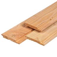 Douglas channelsiding 1 zijde geschaafd werkende breedte 132 mm 18x142 mm 400 cm