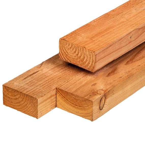 Douglas fijnbezaagd 50x100 mm 300 cm