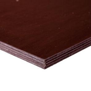 Betonplex Chinees Hardhout donkerbruin 120gr/m2 3000x1500x18 mm