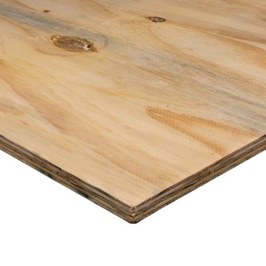Underlayment Elliottis pine rechte kanten WBP 2440x1220x9 mm