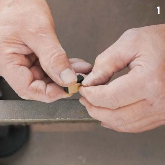 Afstandhouder muur 4 mm zelfklevend voor keramische tegels