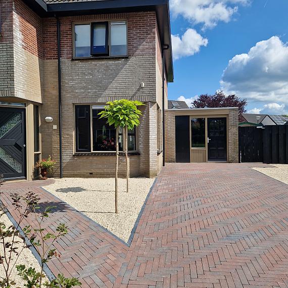 Dikformaat XL 28x7x8 cm oud emmen