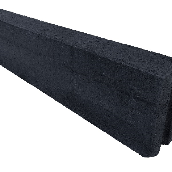 Opsluitband 12x25x100 cm Antraciet