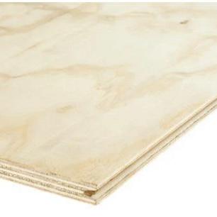 Underlayment Radiata pine mes en groef WBP 2440x610x18 mm