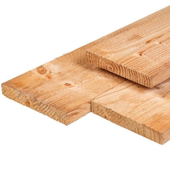 Douglas tuinplank fijnbezaagd 25x250 mm 400 cm