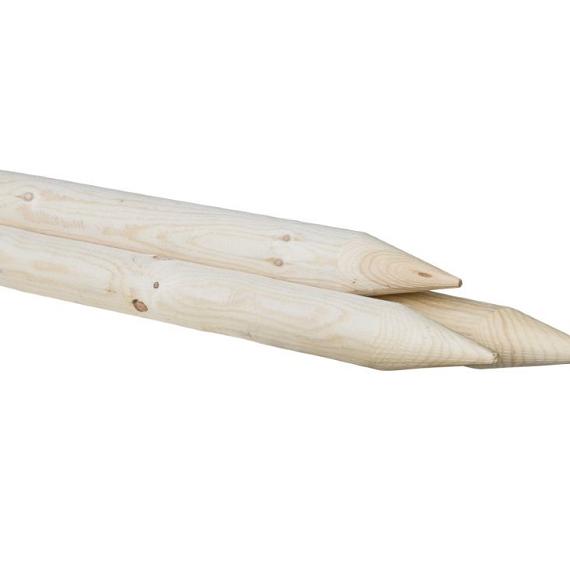 Rondhout paal Gepunt Gefreesd Ø 7,5 cm 160 cm