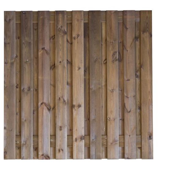 Nobifix tuinscherm 180x180 cm 19 planks (17+2)
