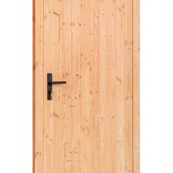Douglas enkele dichte deur B1000xH2050mm buitenmaat, rechtsdraaiend