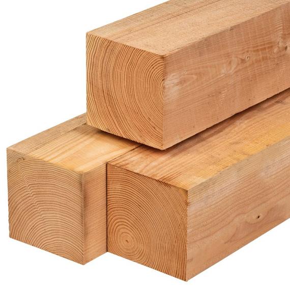 Douglas fijnbezaagd 200x200 mm 250 cm