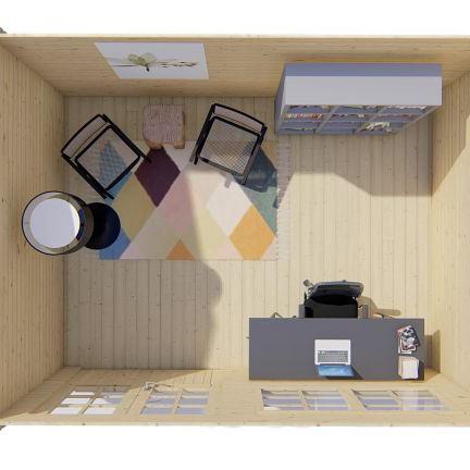 Blokhut - Tuinhuis Aksel | 28 mm | vuren onbehandeld