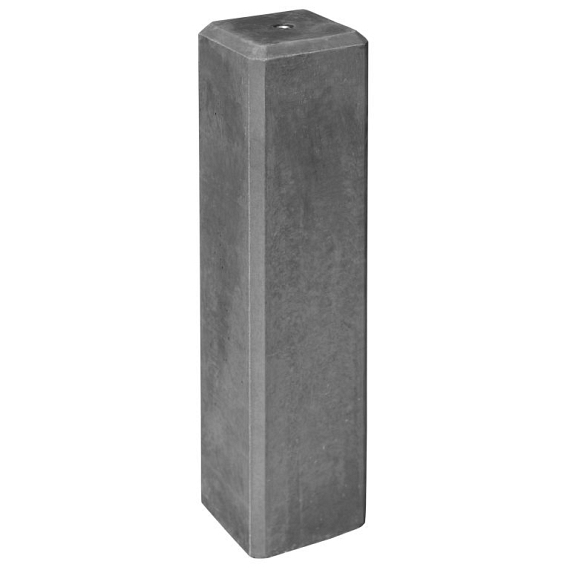 Berton© betonpoer 15,0 x 15,0 x 60,0 cm, antraciet, M16-bus