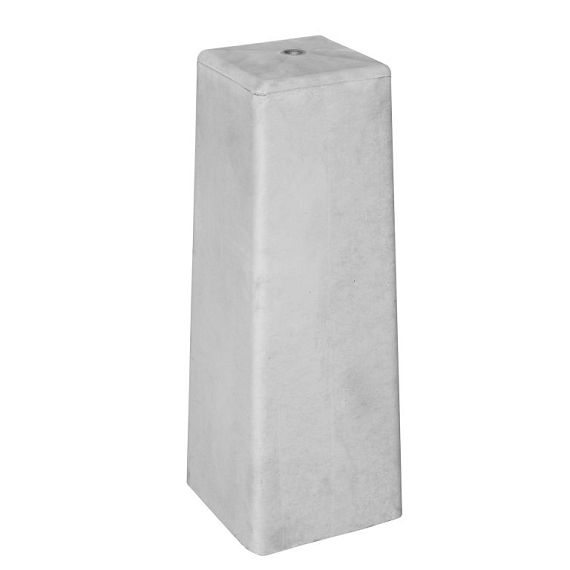 Berton© poer Eco wit/grijs M16-bus (18 x 18)>(15 x 15) x 50 cm