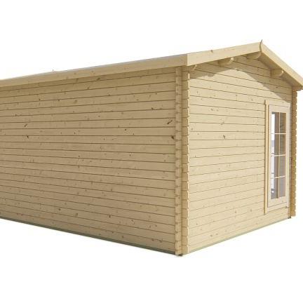 Blokhut - Tuinhuis Arne | 28 mm | vuren onbehandeld