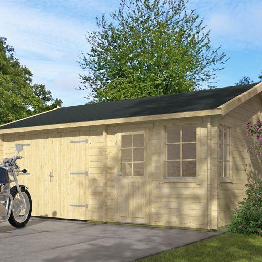 Garage Moa | 44 mm | vuren onbehandeld