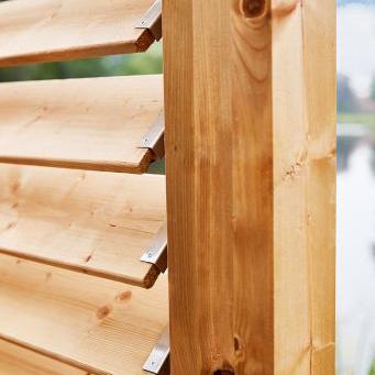 Flex Fence Shutter systeem RVS 316 zelfbouwpakket lengte 166 cm