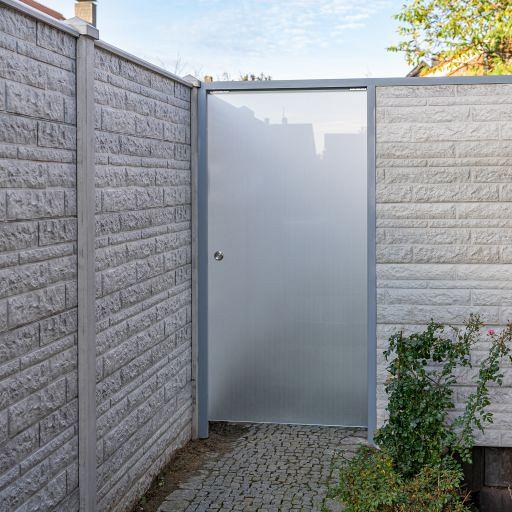 Berton©-motief-vulplaat wit/grijs H20 x D3,5 x L184 cm rotsmotief