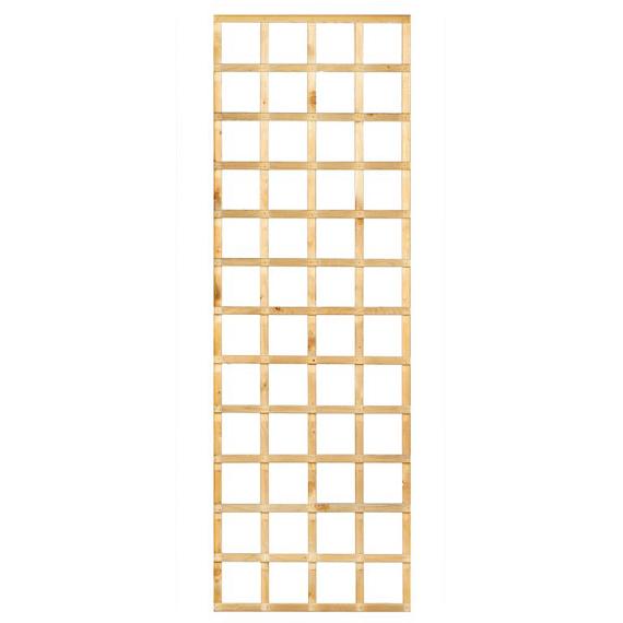 Trellis recht, lamel 1,3 x 2,5 cm grenen groen geïmpregneerd H180 x B60 cm