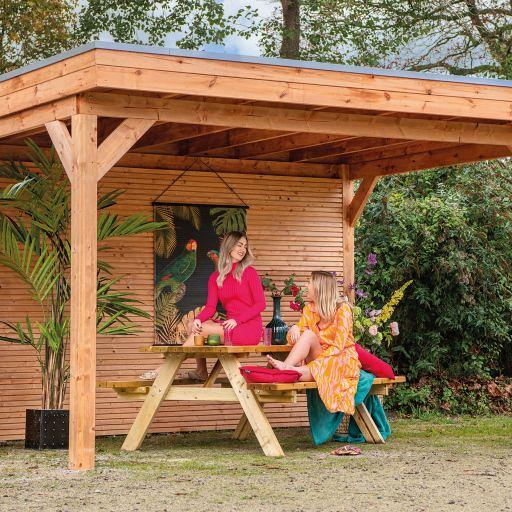 DHZ Zoutelande Red Class Wood 400 x 330 cm