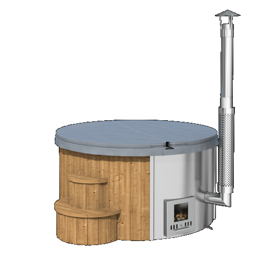 Hottub deluxe XL ø220 cm Thermowood