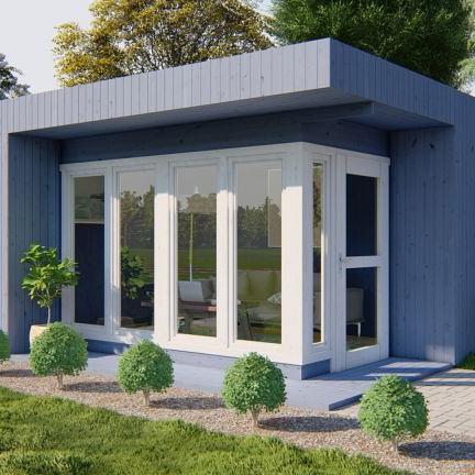 Blokhut - Tuinhuis Elin | 19 mm | onbehandeld