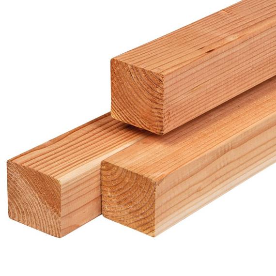 Douglas geschaafd 85x85 mm 300 cm