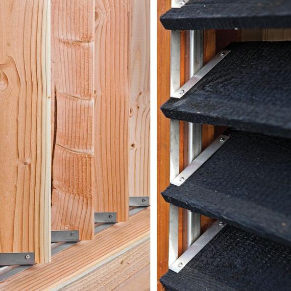 Flex Fence Shutter systeem RVS 316 zelfbouwpakket lengte 166 cm