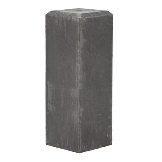 Berton© betonpoer 18,0 x 18,0 x 50,0 cm, antraciet, M20-bus
