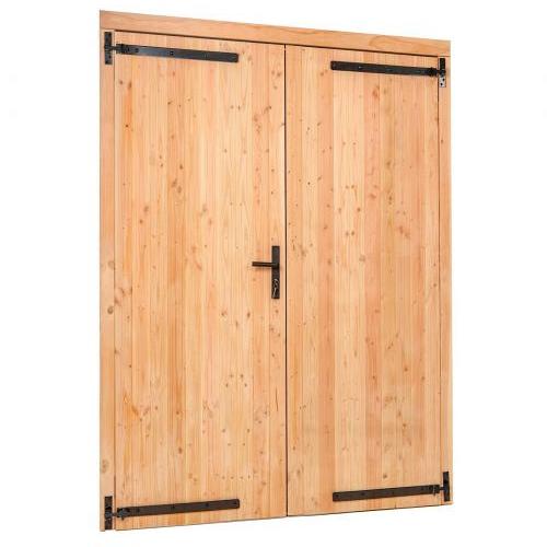 Douglas dubbele klampdeur B1850xH2050mm buitenmaat