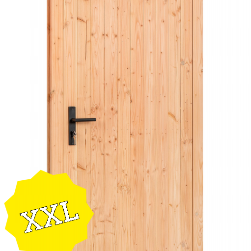 Douglas enkele klampdeur XXL B1200xH2150mm buitenmaat