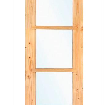 Douglas vast raam (zijlicht) 50 x 120 cm