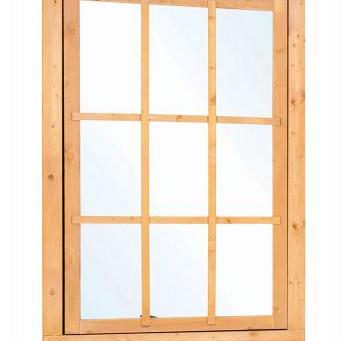 Douglas uitzetraam 100 x 154 cm