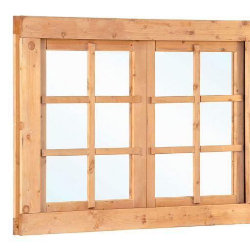 Douglas dubbel draairaam 125 x 90 cm