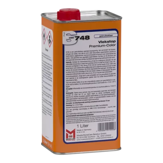 HMK S748 - Vlekstop Premium Color - PRO  - 1Ltr