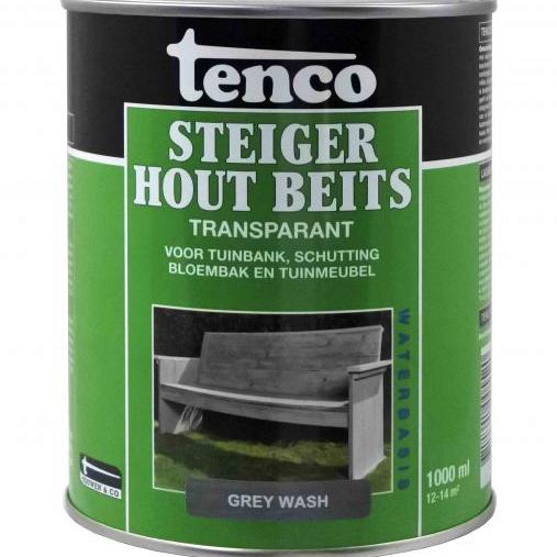 TENCO Steigerhoutbeits Grey wash 1 liter