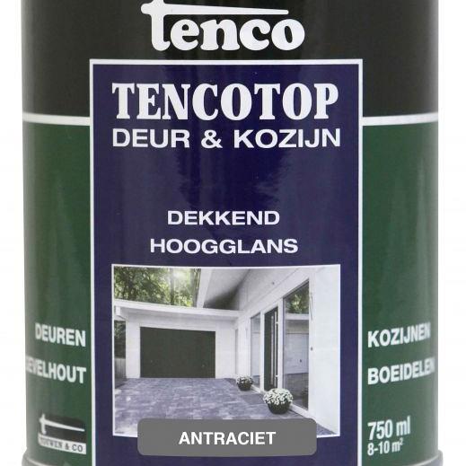 TENCO Top Deur  & Kozijn Dekkend Hoogglans Antraciet 0.75 Liter