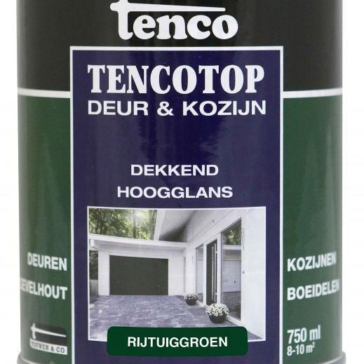 TENCO Top Deur  & Kozijn Dekkend Zijdeglans Rijtuigengroen 0.75 Liter
