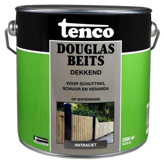 TENCO Douglasbeits Dekkend Antraciet 2.5 liter