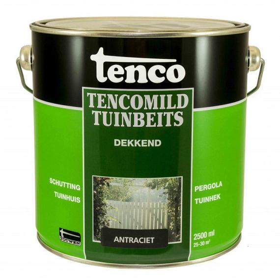 TENCO Mild Tuinbeits Dekkend Antraciet 2.5 liter