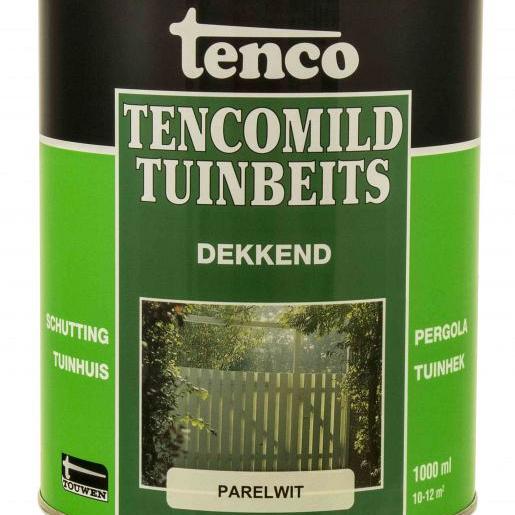 TENCO Mild Tuinbeits Dekkend Parelwit 1 liter