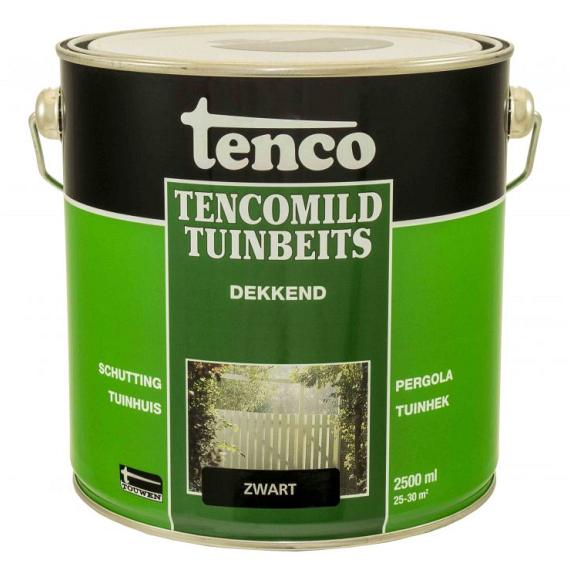 TENCO Mild Tuinbeits Dekkend Zwart 2.5 liter