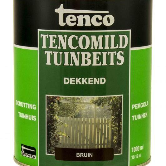 TENCO Mild Tuinbeits Dekkend Bruin 1 liter
