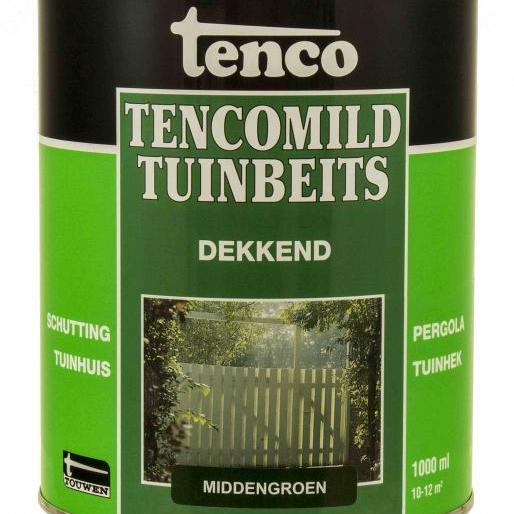 TENCO Mild Tuinbeits Dekkend Middengroen 1 liter