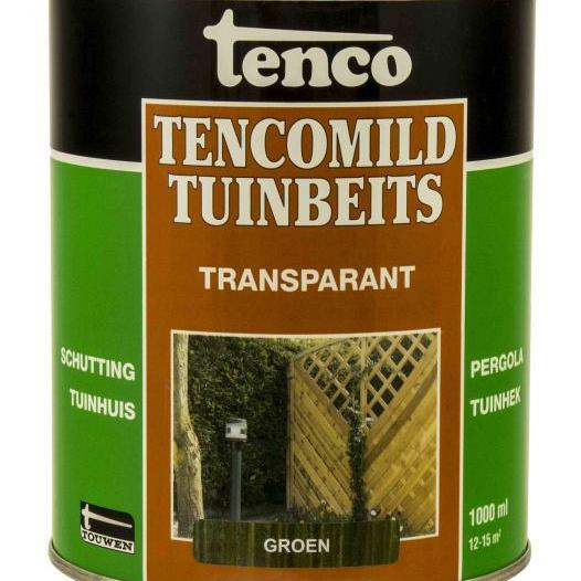 TENCO Mild Tuinbeits Transparant Groen 1 liter