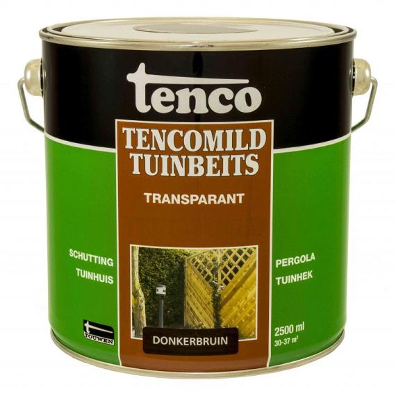 TENCO Mild Tuinbeits Transparant Donkerbruin 2.5 liter